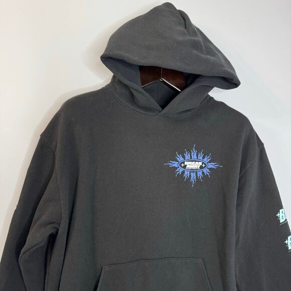Break Away Musical Festival 2024 Black Hoodie Leave it All Behind Sz M - Picture 2 of 10